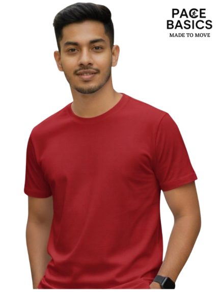 Mens Classic Crew Neck T-Shirt – Regular Fit