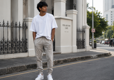 how to style oversized tshirts men sri lanka